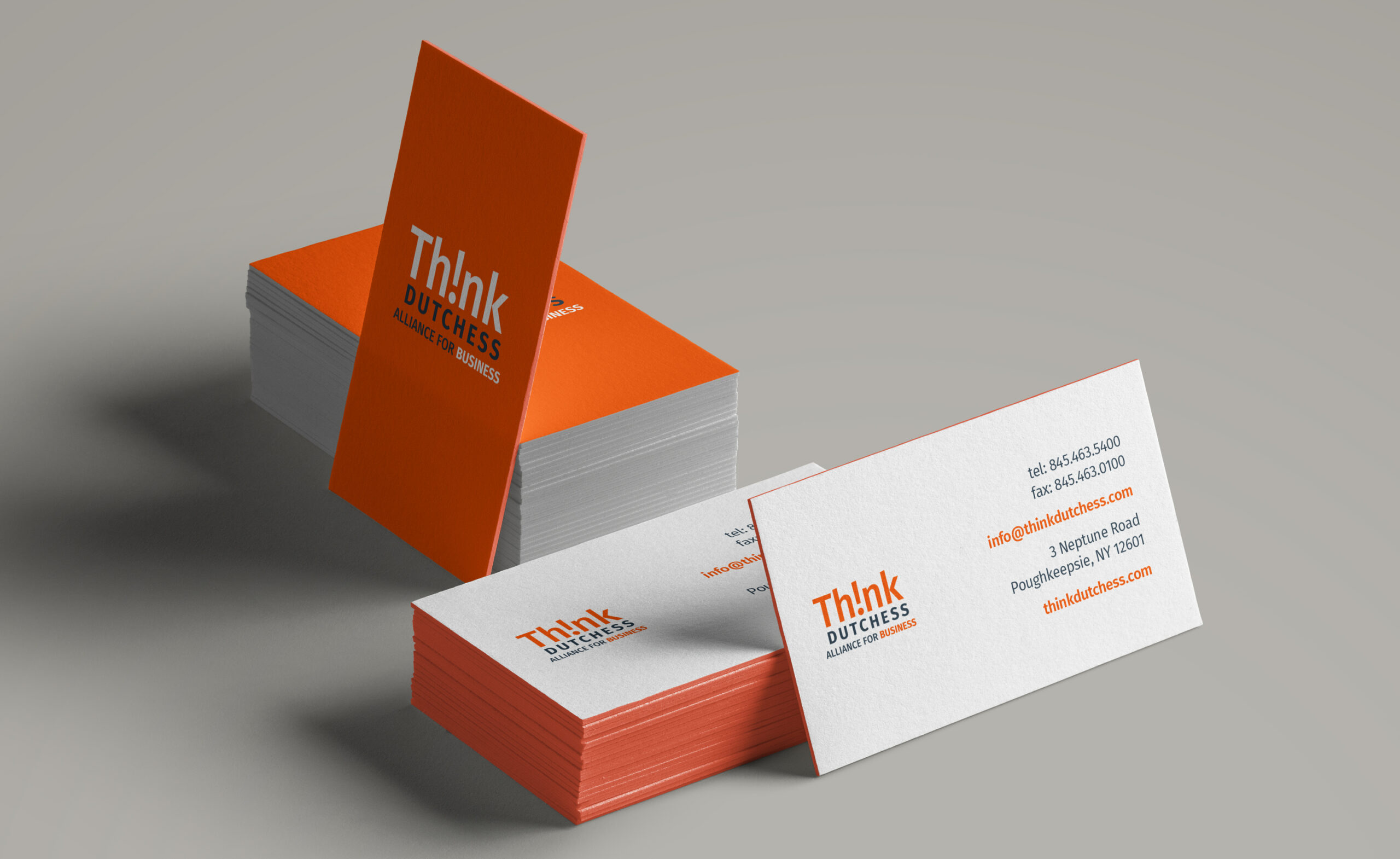 Think Dutchess business cards