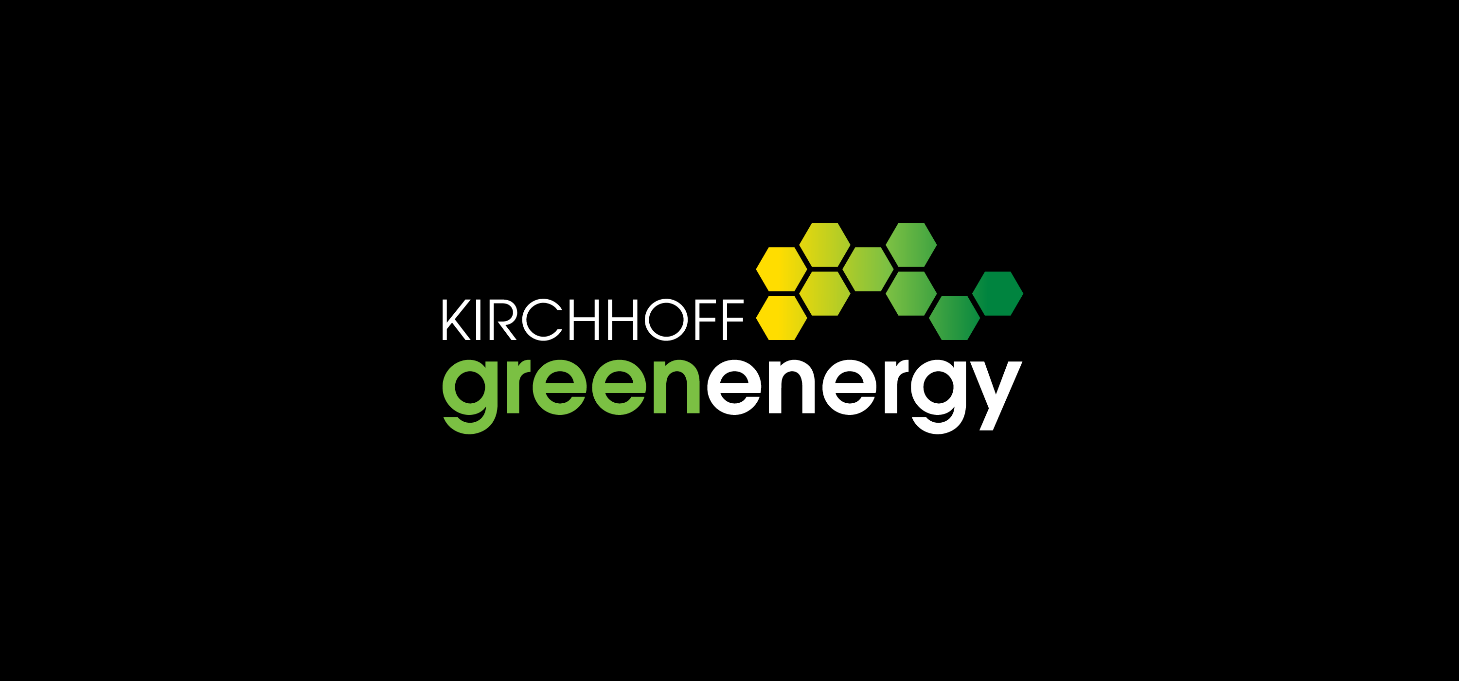 Kirchoff Green Energry logo on black background