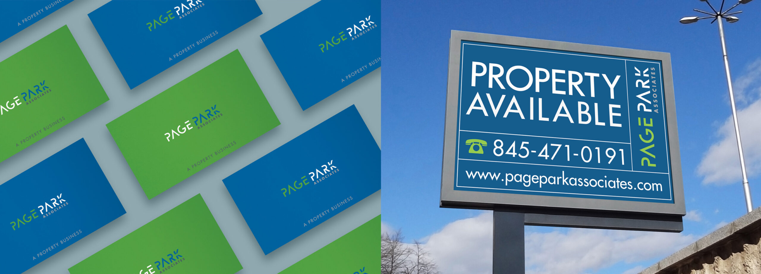 Page properties print signs and cards