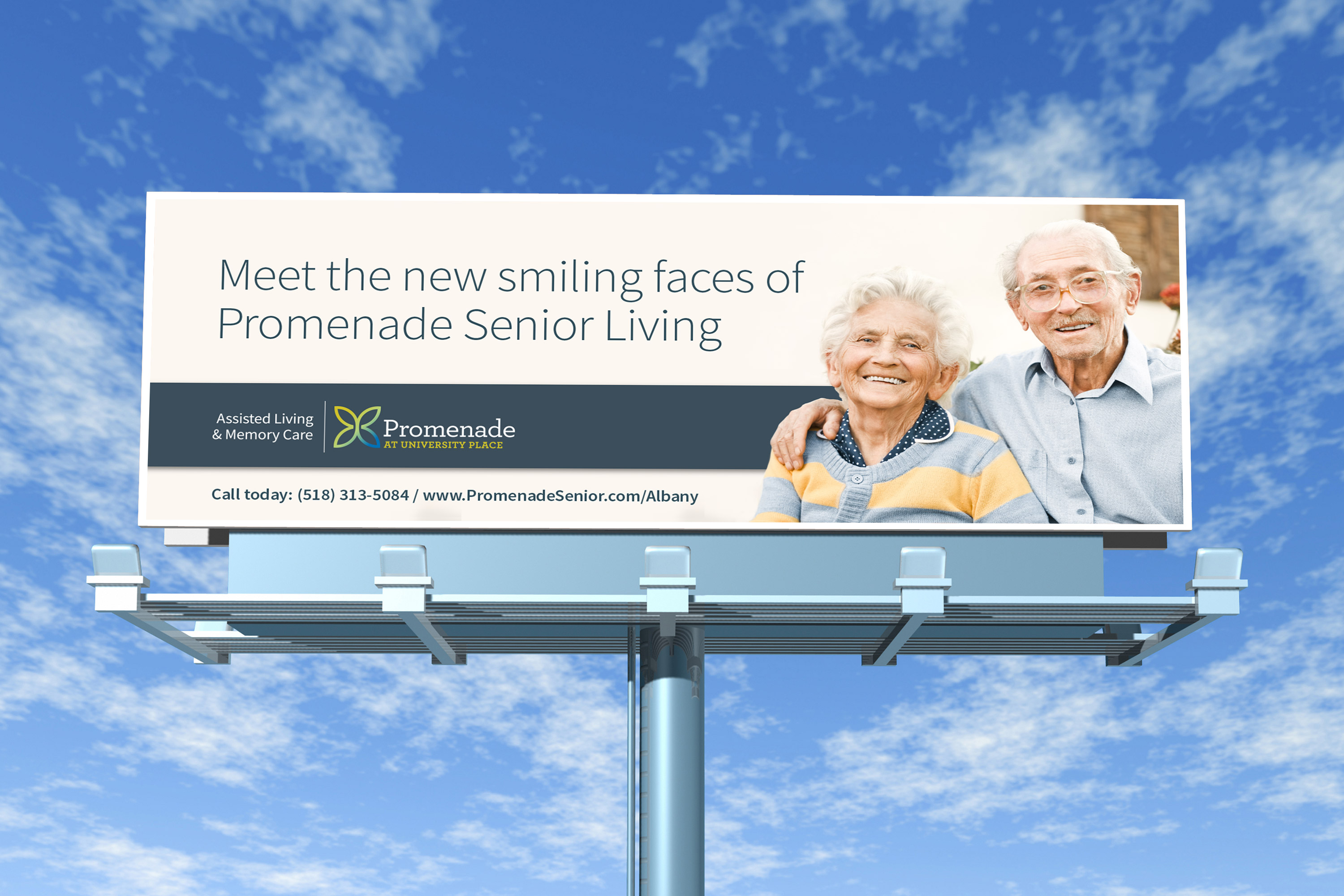 Promenade at University Place print billboard advertisement