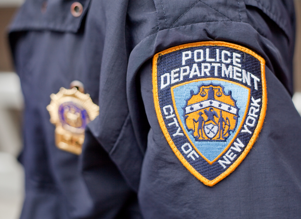 Police Dept. of NY jacket patch